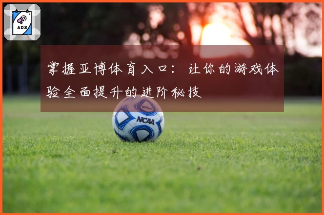 掌握亚博体育入口：让你的游戏体验全面提升的进阶秘技